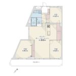 ライオンズマンション長丘ガーデン弐番館304【リノベーションマンション】【高宮駅】 画像1