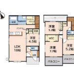 大野城市南ヶ丘3丁目①号棟【新築一戸建】【下大利駅】 画像1 大野城市南ヶ丘3丁目①号棟【新築一戸建】【下大利駅】 画像1